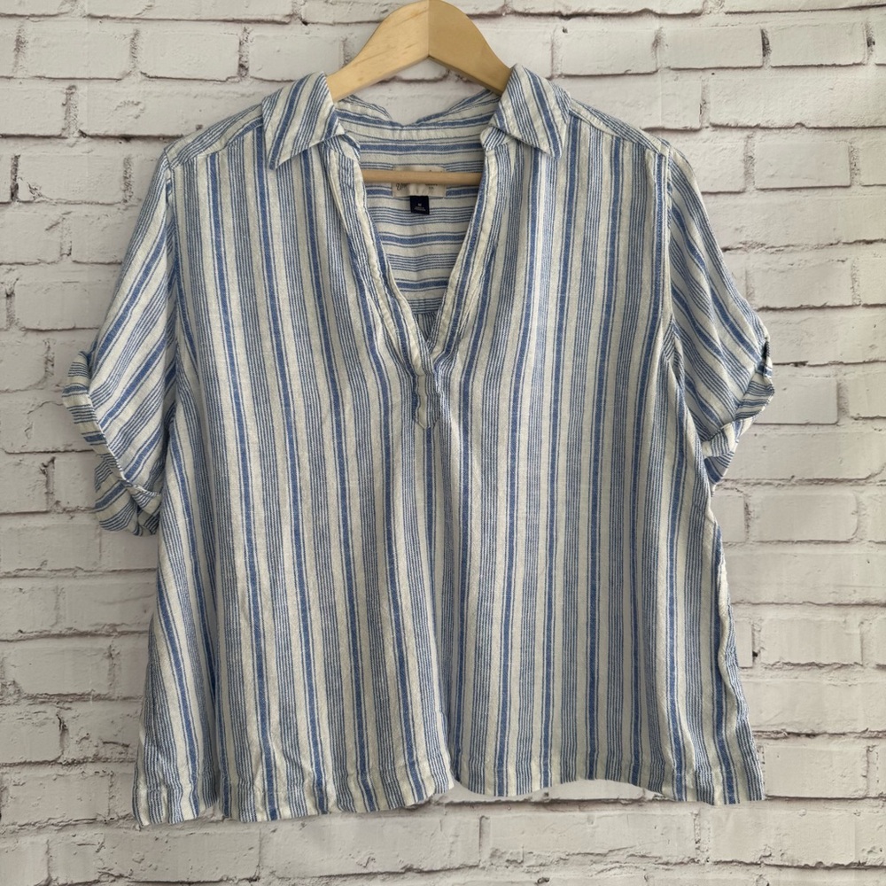 Collared Shirt and Shorts Lounge Set